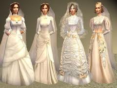  Fashioned Wedding Dresses on The Wedding Gown   Meredith Sweetpea  Old Fashioned Tea   Etiquette